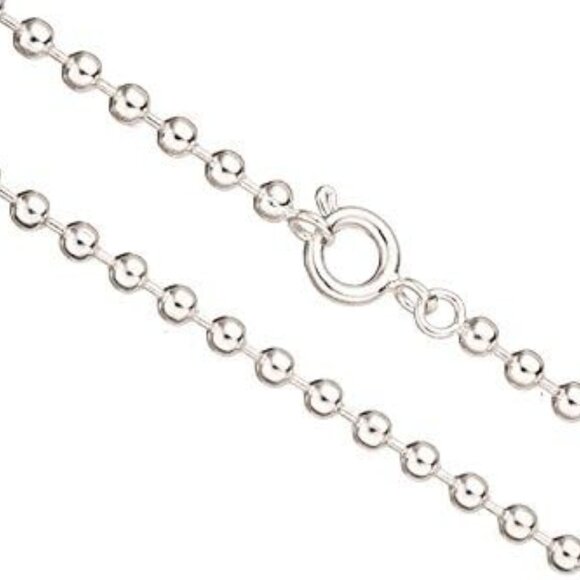 Genuine Pearl Cluster Pendant Necklace Sterling Silver - Picture 7 of 13